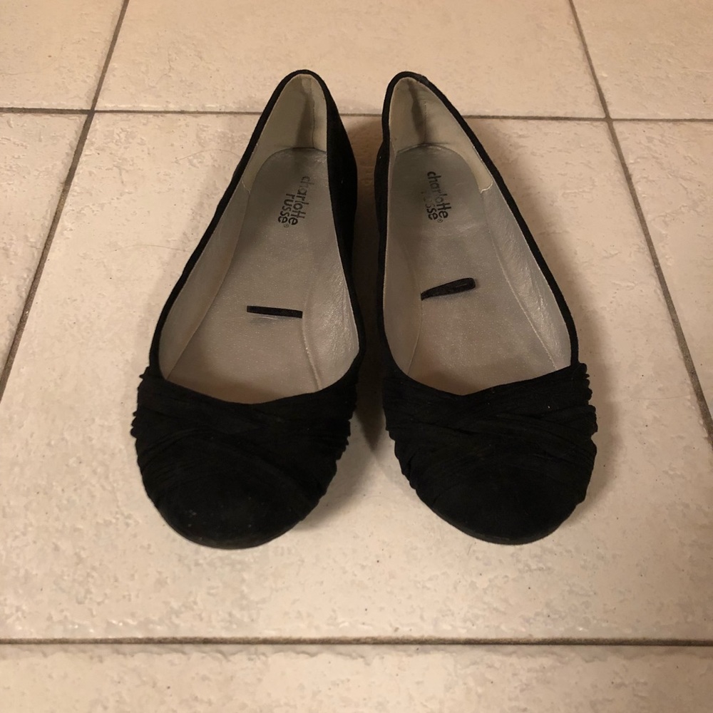 Charlotte Russe Black Flats